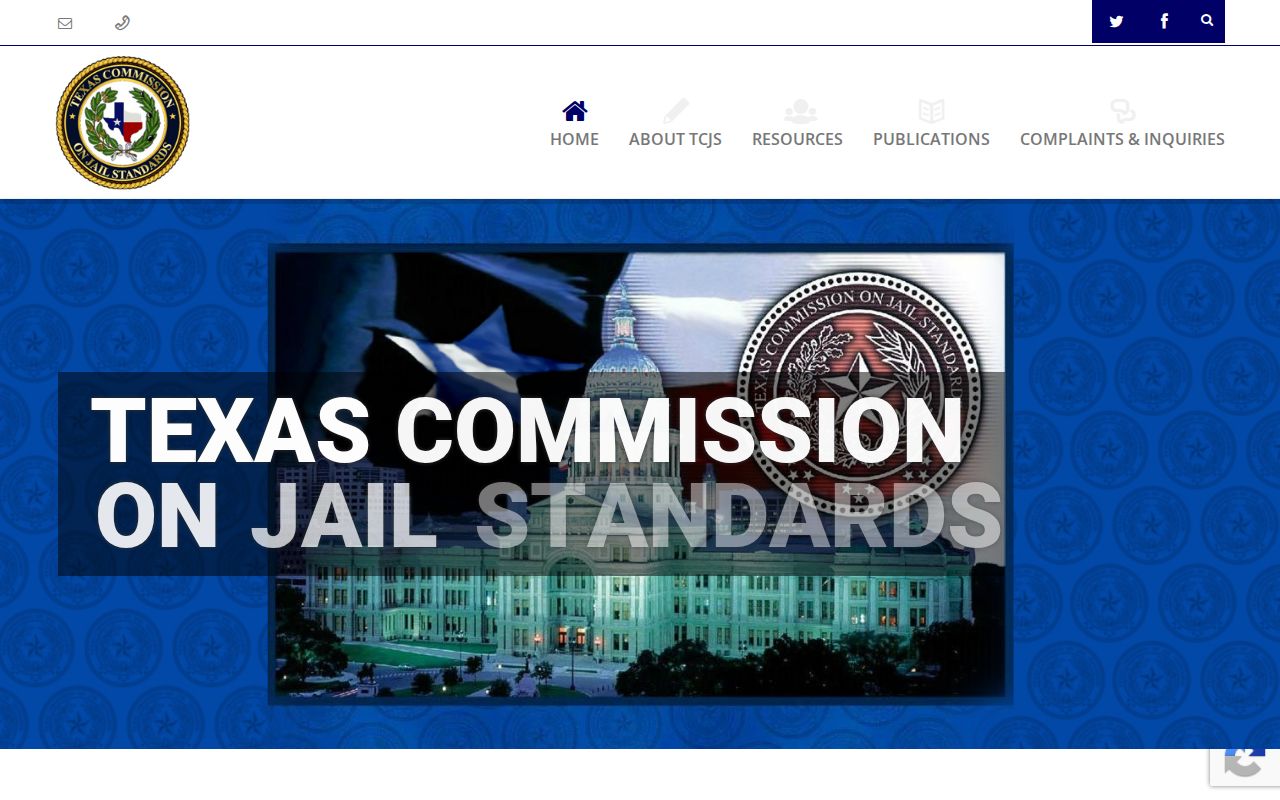 Texas jail oversight for Carson County arrest custody records
